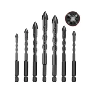 Four-Flute Sawtooth Drill Bit Set - Image 4