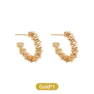 [Best Gift For Her] Premium Design C-Shaped Earrings - Image 10