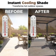 💥50% OFF🌿 UV-resistant, breathable, cooling, high-quality woven sunshade - Image 13