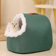 💥Hot sale 🐶🐱Pet Cozy Warm Cave Bed - Image 15