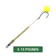 🎣 High Buoyancy Floating Ball Fishing Hook – Floats Naturally, Bites Instantly! 🐟💧 Keeps bait at the perfect depth – more strikes, less waiting. 🔴⚡ - Image 2