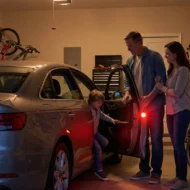 Universal Car Door LED Warning Magnetic Sensor Flashing Lights - Image 4