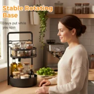 Multi-Functional Rotating Storage for Kitchen - Image 3