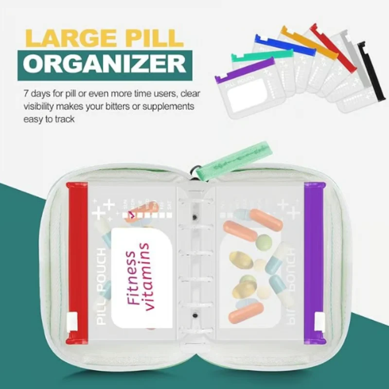 A8 Waterproof Pill Organizer Set