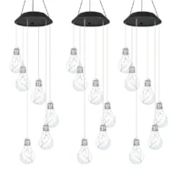 🌠50% OFF💡Outdoor Colorful LED Solar-Powered Light Bulb Wind Chimes - Image 9