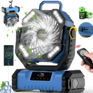🏆HOT SALE 50%OFF🍃Portable Oscillating Fan with Remote Control - Image 10