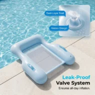 🎁Skin-Friendly PVC Pool Lounger Float - Image 6