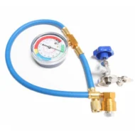 🔧 50% OFF NOW! ❄️ R134a AC Refrigerant Charging Hose with Gauge – Leak-proof, easy read & compatible with cars, trucks or home AC – safe DIY recharge 🚗 - Image 8