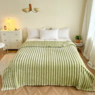 💫2025 Hot Sale🛏️Thickened rabbit plush&milk velvet cover blanket - Image 14