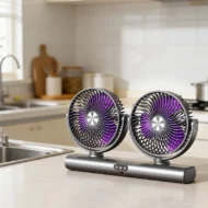 Dual Head Oscillating Ceiling Fan - Image 5