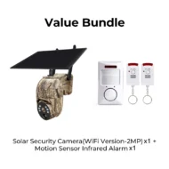 🥳2026 HOT SALE🥳💞50K+ SOLD!🏠⚡ 50% OFF! 4MP Solar PTZ Camera – 355° pan & tilt, eliminates blind spots. Built-in battery, solar rechargeable. Two-way talk, instant alerts. Tough enough for any weather. 🌧️🛡️ - Image 13