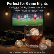 📢📢50% OFF!! ⏰ Silicone Soccer Ball Ice Cube Tray – 5.5 cm Cubes, Slow-Melting, Leak-Proof Design, 4 Colors, Perfect for Game Nights & Cocktails 🥂 - Image 5