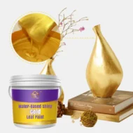 Water-Based Shiny Gold Leaf Paint - Image 3