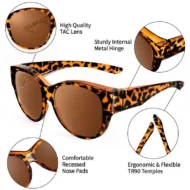 🕶️2026 New Oversized Cat Eye Sunglasses☀️Polarized UV400 Protection - Image 4