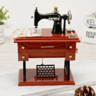 🔥Time Limit Sale 50% OFF - Wood Mini Sewing Machine Music Box - Image 2