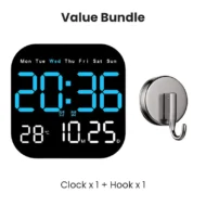 🔥HOT SALE 49% OFF⏰Multifunctional Digital Alarm Clock for Home & Office - Image 5