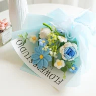 💕Mother's Day Special Sale 50% OFF!💕Handmade Delicate Crochet Flower Bouquet - Image 11