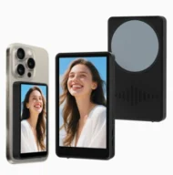 Magnetic Selfie Monitor with LED Fill Light– The Ultimate Tool for Live Streaming & Vlogging - Image 14