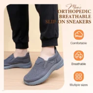 Men's Orthopedic Breathable Slip-On Sneakers