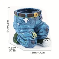 🔥Hot Sale 50% OFF🌷Creative 3D Jeans Shaped Flower Pot - Image 7