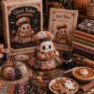 🎁Little Ghost's Cozy Halloween DIY Patchwork Kit - Image 11