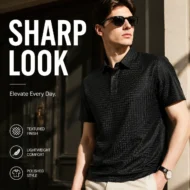 ⏳ Limited time 50% off! 💥Men's Textured Short Sleeve Shirt - Image 12