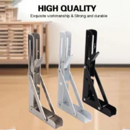 🛋️ 49% OFF NOW! 📚 Instant Fold Multi-Use Bracket – Declutter Kitchen/Study, Space-Saving & Sturdy Organizer in Seconds ✨ - Image 3