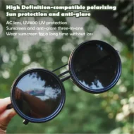 🔥Adjustable Tint Polarized Round Sunglasses - Image 7