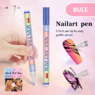 12-Color Professional Nail Art Pen Set - Image 19