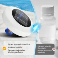 Crystal Clear Pool – No Chemicals, Powered by the Sun! 🌞 SOLAR POOL IONIZER FOR CRYSTAL CLEAR WATER - Image 5