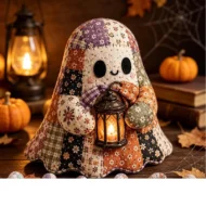 🎁Little Ghost's Cozy Halloween DIY Patchwork Kit - Image 5