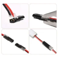Double-wire Plug-in Connector With Locking Buckle - Image 8
