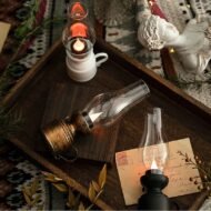LED Vintage Kerosene Lamp Electronic Swing Candle - Image 8