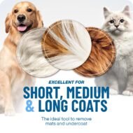 ⏰🔥LIMITED TIME 50% OFF! 🐾 Professional Deshedding Tool for Dogs & Cats – Gentle, Efficient & Fur-Free Home ✨💖 - Image 12