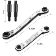 AC Wrench 2-Piece Kit with Hex Bits - Image 5