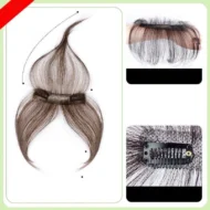Lightweight Clip-on Extensions Invisible Topper Wig - Image 9