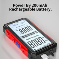 🔧 50% OFF NOW! ⚡ USB Rechargeable Digital Multimeter – Auto-Ranging, LCD Backlight & Portable Design 📏 - Image 12