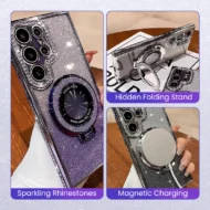 💥Limited time 50% off🔥Shiny Foldable Stand Protective Case for Samsung S Series - Image 2