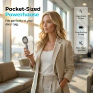 🌬️ LIMITED-TIME 50% OFF! ✨ Turbo Handheld Fan – LED Display, 6 Speeds, 3000mAh 🔋 - Image 14
