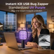 USB Plug-in Electric Mosquito Swatter Lamp