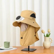 Solar-Powered Wide-Brim Shade Fan Hat - Image 4