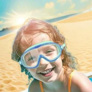Anti-Fog Swimming Goggles for Kids with Nose Clip & Ear Plugs - Image 5