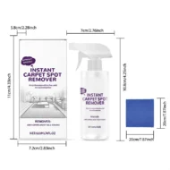 🥳2026 HOT SALE🥳💞50K+ SOLD!☕️🧼 50% OFF! Powerful Carpet Stain Remover – No harsh fumes, hypoallergenic. Fast‑drying formula. Spray, wait, wipe – done. Restores carpet like new. 🏡💚 - Image 8