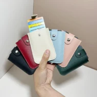 💥2026 Hot Sale🔥Multi-Card Holder – Holds 5 Cards + Cash, Snap Closure & Waterproof PU Leather💳✨ - Image 16