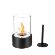 🔥 50% OFF! 🏠 Glass & Metal Tabletop Fireplace – Portable, Smoke-Free for Indoor & Outdoor Use, With Ethanol Burner & Cozy Decorative Accentuator for Your Home ✨ - Image 9