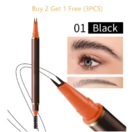 Dual-Ended 2-Fork Liquid Eyebrow Pen - Image 14