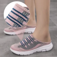 Comfortable & Breathable Closed-Toe Slide Slippers - Image 6