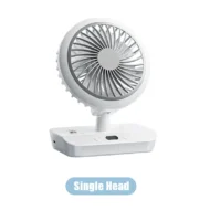 ⏳Time-limited Special⏰Desktop Oscillating Dual Head Fan🌬️ Powerful, Silent, Versatile😎 - Image 8
