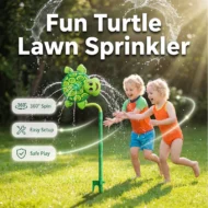 Rotating Backyard Water Play Sprinkler Toy