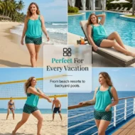 👙 50% OFF NOW ! 💐 Women's Polka Dot Two Piece Swimsuit – Cute Dot Pattern, Comfort Fit & Stylish Beach Wear ☀️ - Image 9